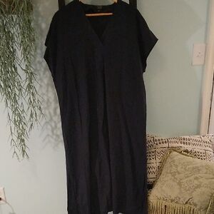 Banana Republic Linen Bend Dress